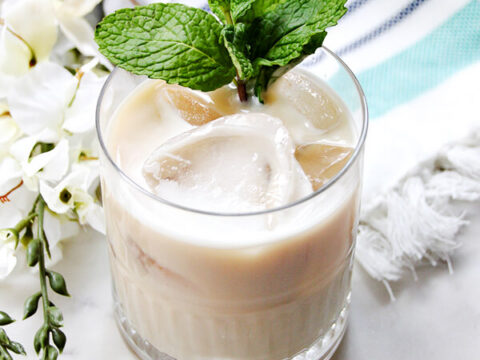 Image for Mint Irish Iced Coffee Cocktail Recipe for St. Patrick's Day